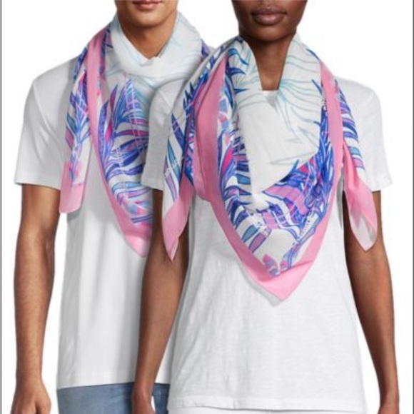 **New** The Phluid Project tropical print scarf - Picture 2 of 3